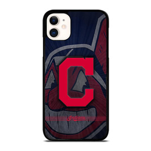 CLEVELAND INDIANS METAL LOGO iPhone 11 Case Cover