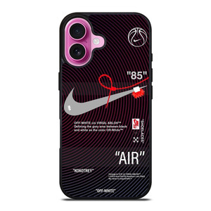 KOKOTREY NIKE AIR JORDAN OFF WHITE iPhone 16 Plus Case Cover KOKOTREY NIKE AIR JORDAN OFF WHITE iPhone 16 Plus Case Cover