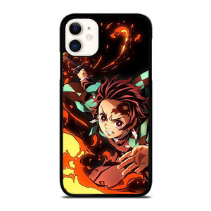 DEMON SLAYER KIMETSU NO YAIBA TANJIRO KAMADO FIRE iPhone 11 Case Cover