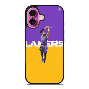 LA LAKERS LEBRON JAMES ART iPhone 16 Plus Case Cover LA LAKERS LEBRON JAMES ART iPhone 16 Plus Case Cover