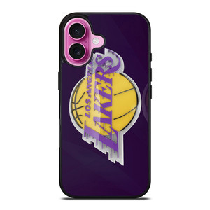 LA LAKERS iPhone 16 Plus Case Cover LA LAKERS iPhone 16 Plus Case Cover