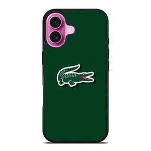 LACOSTE CROC LOGO iPhone 16 Plus Case Cover