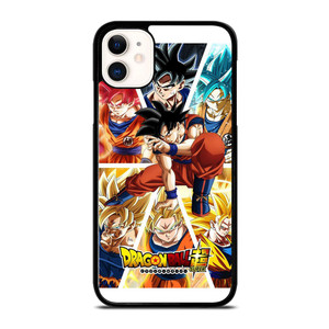 GOKU DRAGON BALL ALL SAIYAN TRANSFORMATION iPhone 11 Case Cover