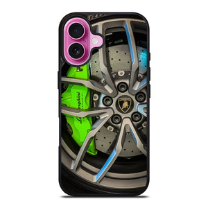 LAMBORGHINI WHEEL LOGO iPhone 16 Plus Case Cover LAMBORGHINI WHEEL LOGO iPhone 16 Plus Case Cover