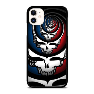 GRATEFUL DEAD SKULL LOGO ART iPhone 11 Case Cover
