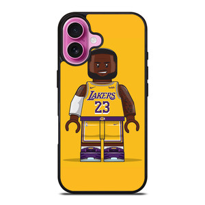 LEBRON JAMES LA LAKERS NBA LEGO BASKETBALL iPhone 16 Plus Case Cover LEBRON JAMES LA LAKERS NBA LEGO BASKETBALL iPhone 16 Plus Case Cover