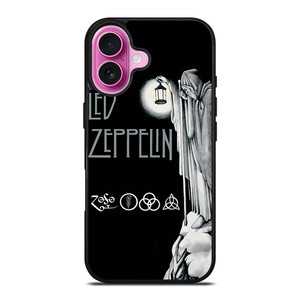 LED ZEPPELIN DARKNESS iPhone 16 Plus Case Cover LED ZEPPELIN DARKNESS iPhone 16 Plus Case Cover