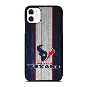 HOUSTON TEXANS WOODEN LOGO iPhone 11 Case Cover