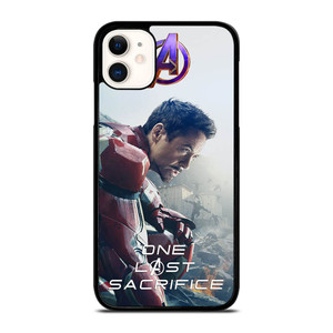 IRON MAN AVENGERS ENDGAME SACRIFICE iPhone 11 Case Cover