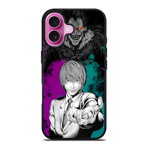 LIGHT AND RYUK DEATH NOTE iPhone 16 Plus Case Cover LIGHT AND RYUK DEATH NOTE iPhone 16 Plus Case Cover