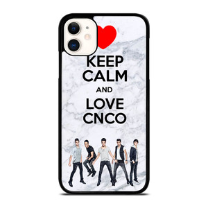 KEEP CALM AND LOVE CNCO MARBLE iPhone 11 Case Cover