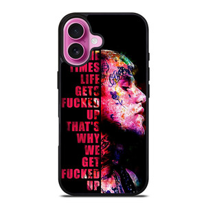 LIL PEEP FUCKED UP iPhone 16 Plus Case Cover LIL PEEP FUCKED UP iPhone 16 Plus Case Cover