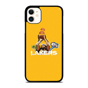 LA LAKERS EARVIN JOHNSON ART iPhone 11 Case Cover