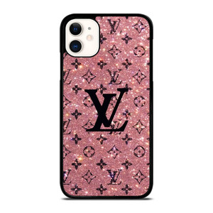 LOUIS VUITTON LV LOGO PINK SPARKLE iPhone 11 Case Cover