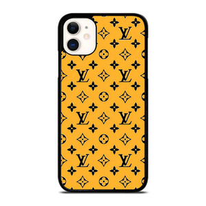LOUIS VUITTON LV YELLOW PATERN ICON LOGO iPhone 11 Case Cover
