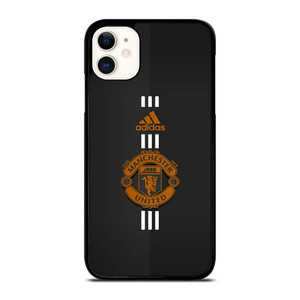 MANCHESTER UNITED FC LOGO FOOTBALL CLUB ADIDAS ICON iPhone 11 Case Cover