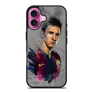 LIONEL MESSI ART iPhone 16 Plus Case Cover