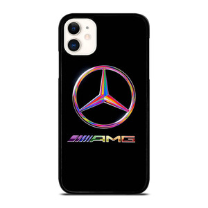 MERCEDEZ BENS LOGO RAINBOW iPhone 11 Case Cover