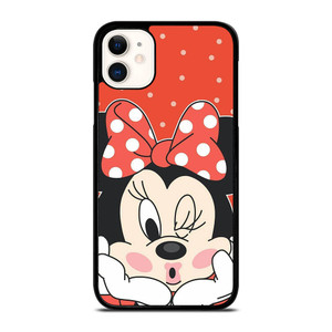 MINNIE MOUSE RED POLKADOT iPhone 11 Case Cover