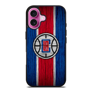 LOS ANGELES CLIPPERS WOOD LOGO iPhone 16 Plus Case Cover LOS ANGELES CLIPPERS WOOD LOGO iPhone 16 Plus Case Cover