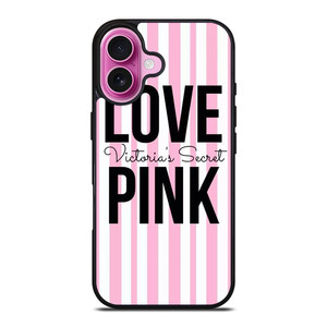 LOVE VICTORIA'S SECRET PINK LOGO iPhone 16 Plus Case Cover LOVE VICTORIA'S SECRET PINK LOGO iPhone 16 Plus Case Cover