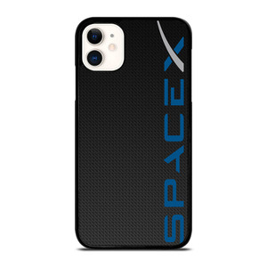 SPACE X LOGO CARBON iPhone 11 Case Cover