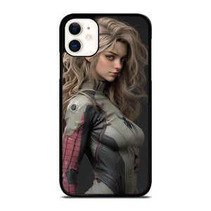 SPIDER GIRL MARVEL COMICS CARTOON SEXY iPhone 11 Case Cover