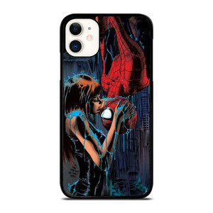 SPIDERMAN MARY JANE KISSING iPhone 11 Case Cover