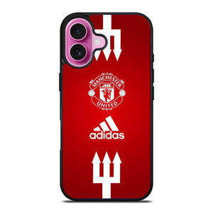 MANCHESTER UNITED ICON iPhone 16 Plus Case Cover MANCHESTER UNITED ICON iPhone 16 Plus Case Cover