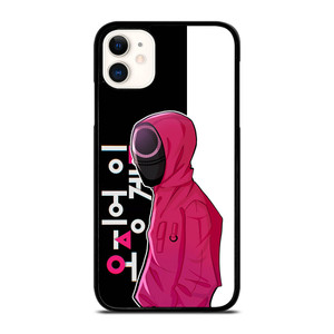 SQUID GAME GUARD CARTOON iPhone 11 Case Cover