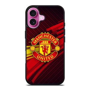 MANCHESTER UNITED LOGO iPhone 16 Plus Case Cover