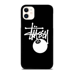 STUSSY BLACK LOGO iPhone 11 Case Cover