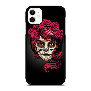 SUGAR SKULL TATTOO iPhone 11 Case Cover