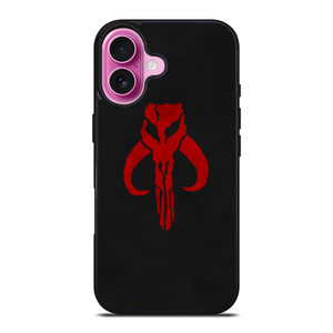 MANDALORIAN RED SKULL LOGO iPhone 16 Plus Case Cover MANDALORIAN RED SKULL LOGO iPhone 16 Plus Case Cover