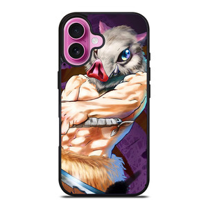 MANGA DEMON SLAYER INOSUKE HASHIBIRA ANIME iPhone 16 Plus Case Cover MANGA DEMON SLAYER INOSUKE HASHIBIRA ANIME iPhone 16 Plus Case Cover