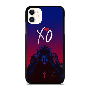 THE WEEKND XO LOGO RED BLUE iPhone 11 Case Cover