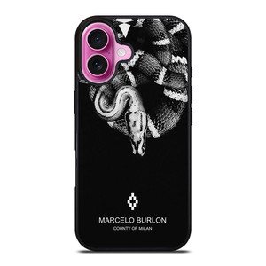 MARCELO BURLON SNAKE 2 iPhone 16 Plus Case Cover MARCELO BURLON SNAKE 2 iPhone 16 Plus Case Cover