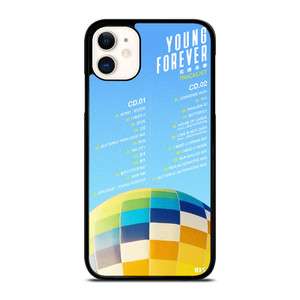 TRACKLIST BANGTAN BOYS YOUNG FOREVER iPhone 11 Case Cover