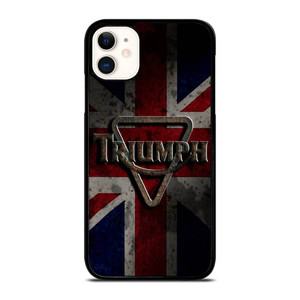 TRIUMPH MOTORCYCLE EMBLEM 2 iPhone 11 Case Cover