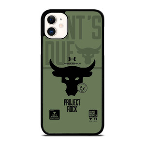 UNDER ARMOUR LOGO PROJECT ROCK iPhone 11 Case Cover
