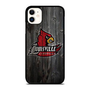 UNIVERSITY OF LOUISVILLE CARDINALS WOOD iPhone 11 Case Cover