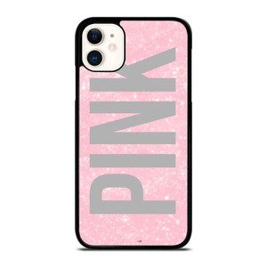 VICTORIA'S SECRET PINK SPARKLE LOGO iPhone 11 Case Cover