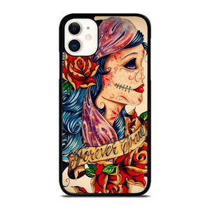 VINTAGE SUGAR SCHOOL TATTOO iPhone 11 Case Cover