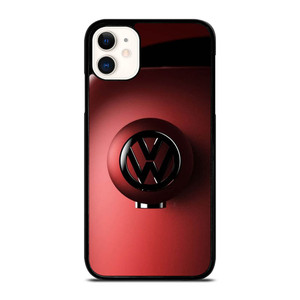 VW VOLKSWAGEN CAR LOGO RED iPhone 11 Case Cover