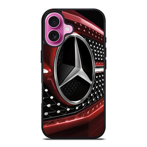 MERCEDES BENZ LOGO RED EMBLEM iPhone 16 Plus Case Cover MERCEDES BENZ LOGO RED EMBLEM iPhone 16 Plus Case Cover