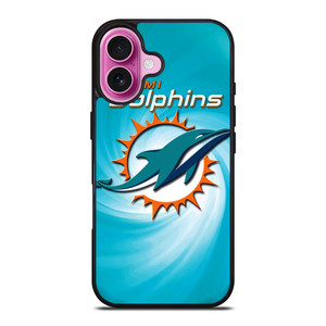 MIAMI DOLPHINS NFL iPhone 16 Plus Case Cover MIAMI DOLPHINS NFL iPhone 16 Plus Case Cover
