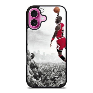 MICHAEL JORDAN AIR DUNK WALL iPhone 16 Plus Case Cover MICHAEL JORDAN AIR DUNK WALL iPhone 16 Plus Case Cover