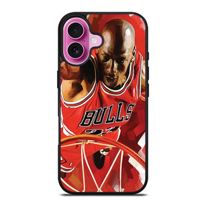 MICHAEL JORDAN ART iPhone 16 Plus Case Cover
