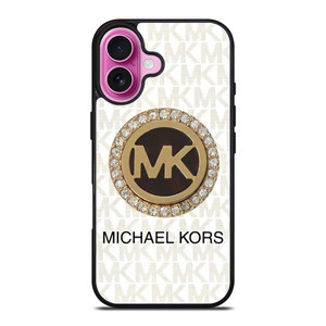 MICHAEL KORS MK LOGO DIAMOND iPhone 16 Plus Case Cover MICHAEL KORS MK LOGO DIAMOND iPhone 16 Plus Case Cover