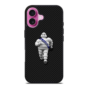 MICHELIN TIRE CARBON ICON iPhone 16 Plus Case Cover MICHELIN TIRE CARBON ICON iPhone 16 Plus Case Cover